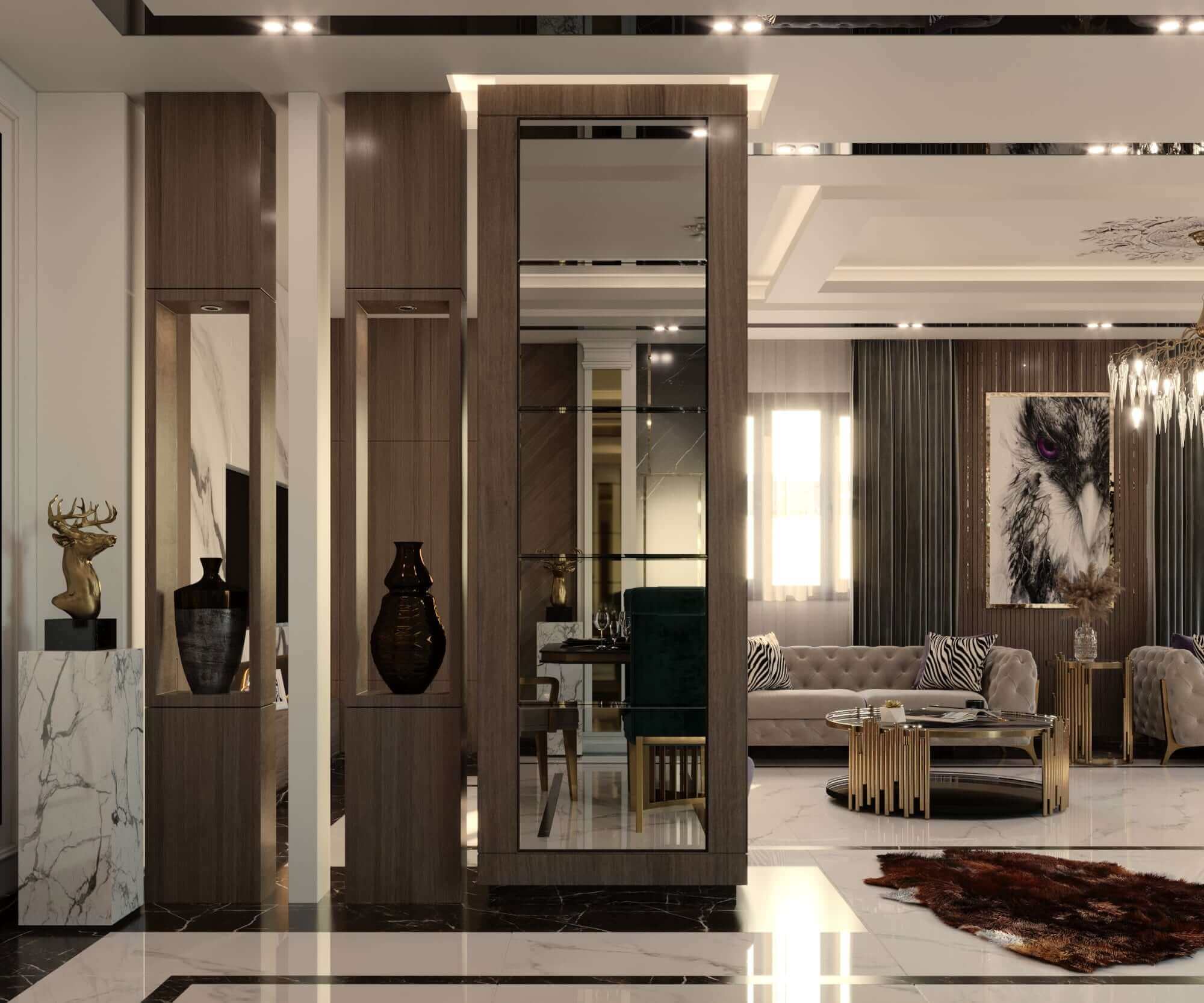Fresh Look at New Classic Apartment Memar Group