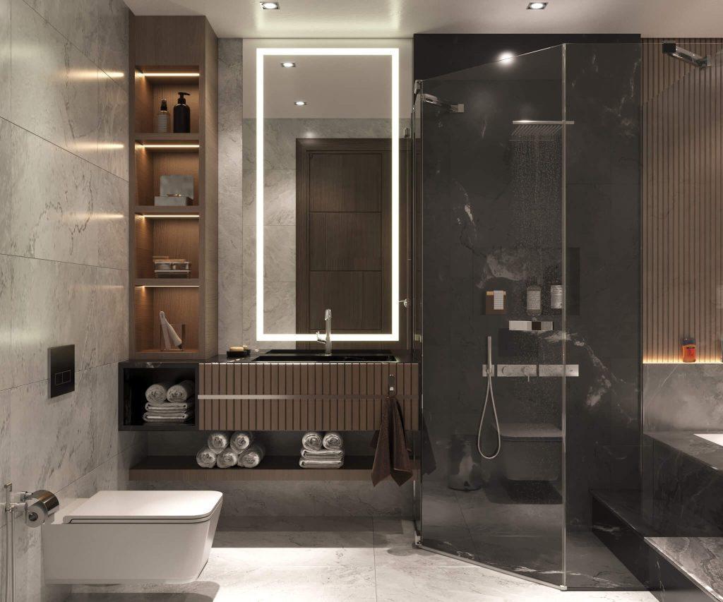 Bathroom - Modern ‎ - Memar Group - مجموعة معمار