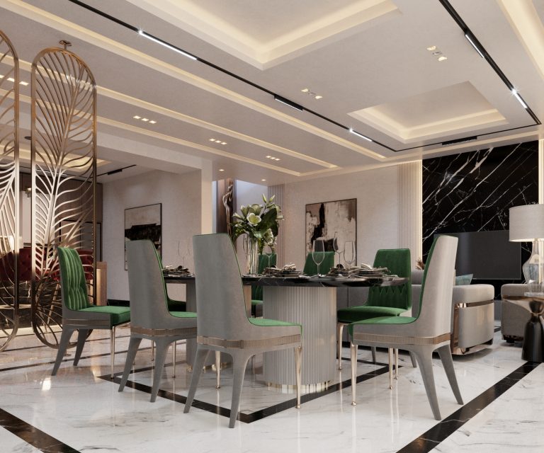 Duplex apartment design