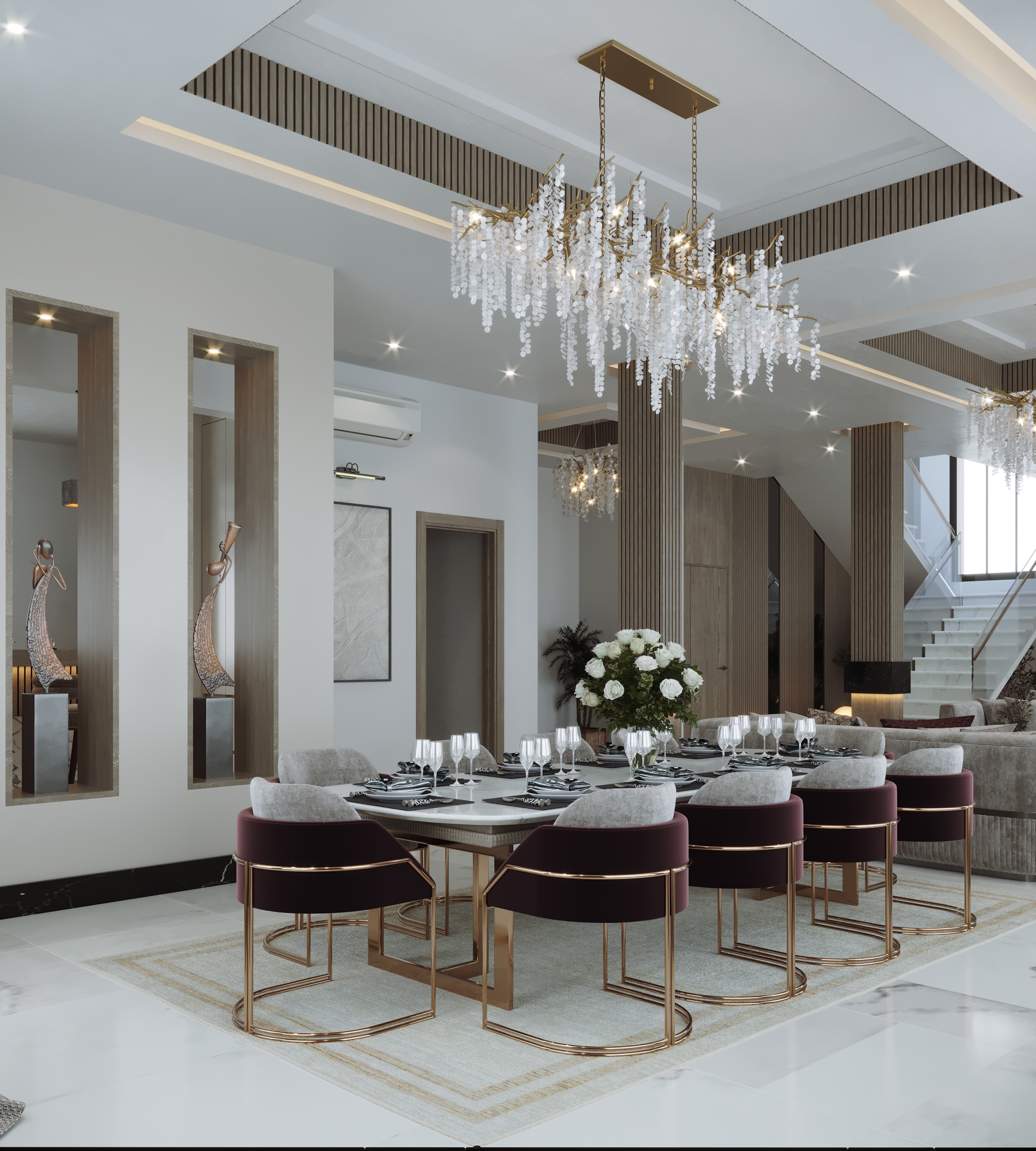 Interior - Villa - Memar Group - مجموعة معمار